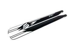 SAB Goblin Hauptrotorblätter 721mm in weiß