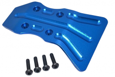 GPM Tuningteile Aluminium Bumper vorne in blau für Tamiya DT03
