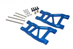 GPM Tuningteile Aluminium Querlenker hinten unten in blau für Tamiya DT03