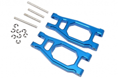 GPM Tuningteile Aluminium Querlenker vorne oben in blau für Tamiya DT03