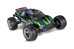 Traxxas Rustler 1/10 2WD Stadium-Truck in grün RTR Brushless HD