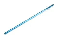 MBW RC CAR Tuningteile für RC Auto Mini Cito und DF Z06 Buggy Zentrale Antriebswelle Kardanwelle aus Metall in blau