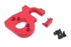 MBW RC CAR Tuningteile für RC Auto Mini Cito und DF Z06 Buggy Motorhalterung aus Aluminium in rot