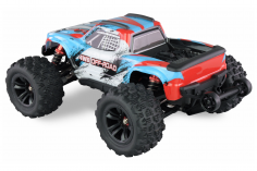 Amewi Hyper Go RC-Car Monstertruck in blau / weiß 4WD Brushless 1:16 2,4GHz RTR Set