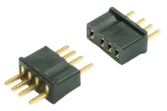 Micro Plug 4B Mikro / Stecker und Buchse 4-polig 1Paar