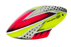 Microheli Airbrush Fiberglass Monster Jaw Haube für Blade InFusion 120