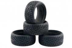 Tuningteile Reifen 65mm 4Stück für Tamiya TT02