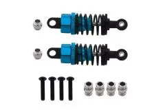Tuningteile Aluminium Stoßdämpfer in blau für Tamiya TT02