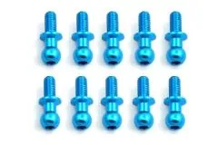 Tuningteile Aluminium M3 Metall Kugelgelenk in blau für Tamiya TT02