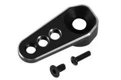 MBW RC CAR Tuningteile für Traxxas TRX4M Servoarm aus Metall schwarz eloxiert