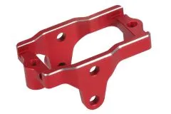 MBW RC CAR Tuningteile für Traxxas TRX4M Servorahmen aus Metall rot eloxiert