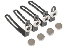 MBW RC CAR Tuningteile für 1/10 Crawler Halterung in L Form mit Magneten für die Karosserie