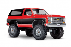 Traxxas TRX-4 79 Chevy Blazer rot 1/10 Crawler RTR Brushed, Clipless, ohne Akku und ohne Lader