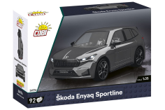 COBI Klemmbausteine Auto Skoda Enyaq Sportline - 92 Teile