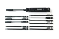 HSP Stealth Tools Multifunktions Werkzeug (1/4 Bits) Sechskant, Steckschlüssel, Schlitz und Kreuz