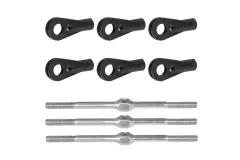 OMPHobby Ersatzteile Servos Taumelscheiben Anlenkgestänge für OMPHobby M7 Heli