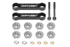 OMPHobby Ersatzteile Taumelscheiben Mischerarm in schwarz für OMPHobby M7 Heli