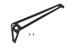 OMPHobby Ersatzteile Carbon Leitwerk für OMPHobby M7 Heli