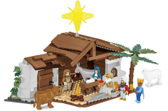 COBI Klemmbausteine Gebäude Weihnachtskrippe - 381 Teile