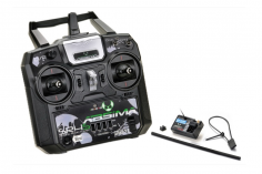 Absima 4-Kanal Stick Fernsteuerung SR4S 2,4GHz mit Empfänger