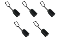 Abdeckschutzkappe mit Schlaufe für XT90 Stecker (Akkuseitig) 5Stück