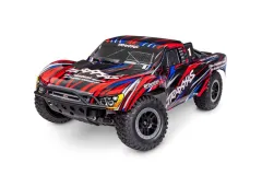 Traxxas Slash 1/10 2WD Short-Course-Truck rot RTR BL-2S Brushless, HD, ohne Akku und ohne Lader mit Clipless