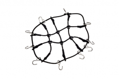 rcTURN Dachträgernetz 85x75mm in Schwarz für TRX-4M