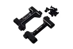 rcTURN Front und Heck Chassisstrebe aus Aluminium in Schwarz für TRX-4M