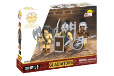 COBI Klemmbausteine Römische Gladiatoren Figuren und Ausrüstung - 38 Teile