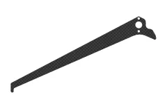 XLPower Ersatzteile Heckfinne für XLPower Specter 700 V2, Nitro, NME und WCE