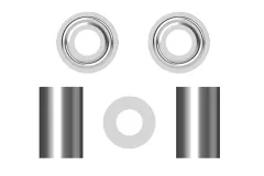 XLPower Ersatzteile Riemenandrückrollen Set für XLPower NME Nitro