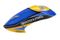 XLPower Ersatzteile Kabinenhaube in Blau Gelb für XLPower Specter V2