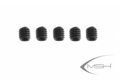 MSH Madenschrauben M4x4 5Stück