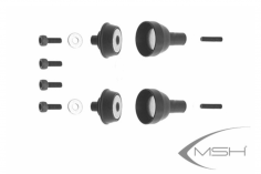 MSH Magnet-Haubenverschluss Set vorne für Protos 700 Nitro und Evo