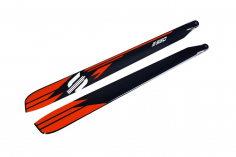 SAB Goblin Hauptrotorblätter 580mm in orange