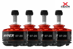 Xnova FPV Brushless Hyper Motor 2207 mit 2000KV mit M5 Welle (14mm) 4Stück
