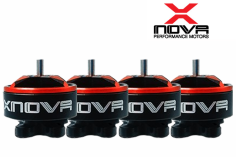 Xnova FPV Brushless Motor T1204 mit 6000KV mit 1,5 Welle (3,8mm) 4Stück mit Stecker