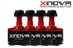 Xnova FPV Brushless Motor 1406 mit 4000KV mit M5 Welle (14mm) 4Stück