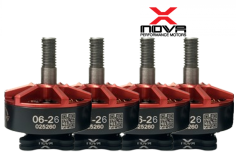Xnova FPV Brushless Lightning Motor 2206 unten Frei mit 2600KV mit M5 Welle (14mm) 4Stück