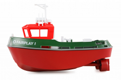 Amewi RC Boot Schlepperboot Fairplay 1:72 in Rot-Grün RTR