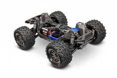 Traxxas MINI-MAXX 4WD schwarz 1/16 BL-2S Brushless, HD-Teile, mit Akku und Lader