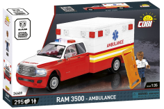 COBI Klemmbausteine Auto RAM 3500 Ambulanz - 295 Teile