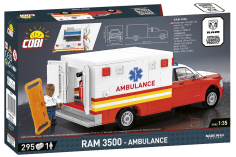 COBI Klemmbausteine Auto RAM 3500 Ambulanz - 295 Teile