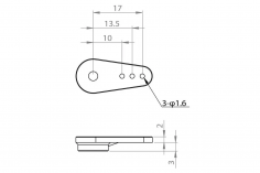 MKS Servohorn Set für HBL575SL/599SL