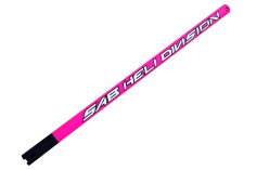 SAB Goblin Aluminium Heckrohr 20mm in matt pink für RAW 420 Competition