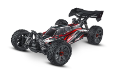 TRAXXAS Jato 4x4 BL-2S Brushless 1/8 in rot HD-Teile, ohne Akku oder Lader