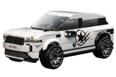 MouldKing Klemmbausteine SUV Evo Sportwagen in weiß - 402 Teile