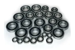 HSP Kugellagersatz mit Gummidichtung, geölt, rostfrei 26Stück für Traxxas TRX Sledge 1/8