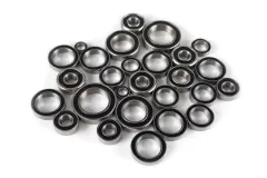 HSP Kugellagersatz mit Gummidichtung, geölt, rostfrei 27Stück für Traxxas TRX MAXX 1/10