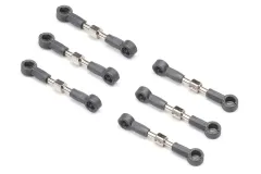 Losi Tuning Spurstangen Set für Micro-B Buggy 1/24 und Micro-T Stadium Truck 1/28